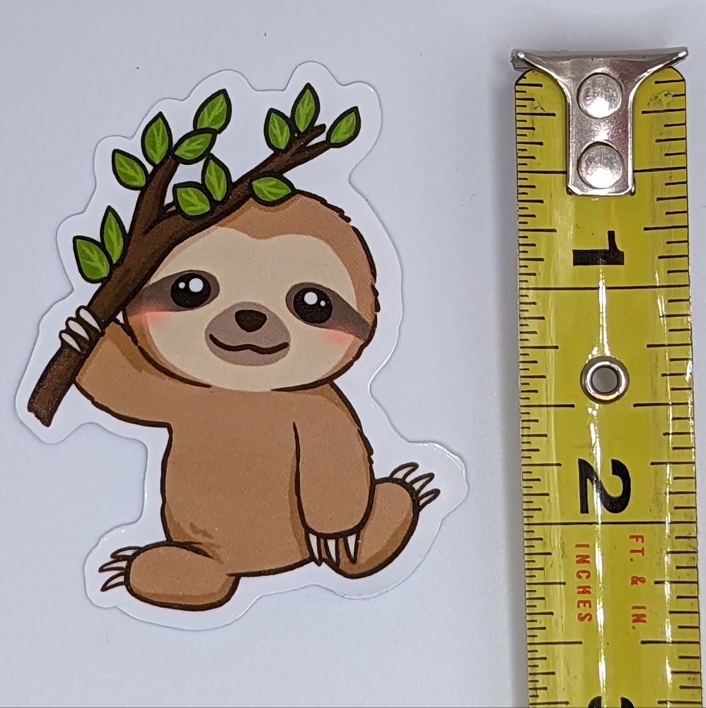 Sloth Sticker - Picture 2 of 2
